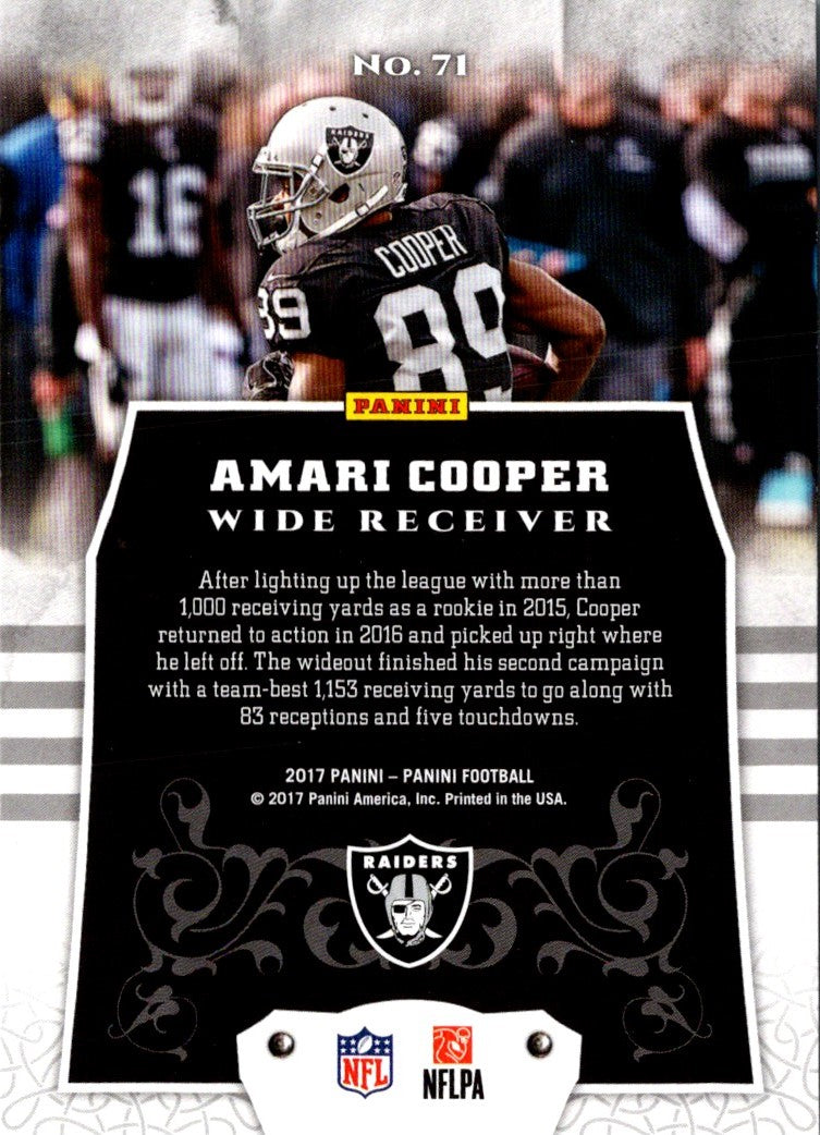 2017 Panini Amari Cooper