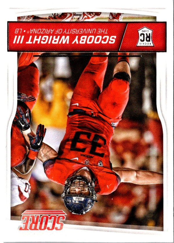 2016 Score Scooby Wright III #411 Rookie