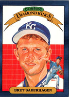 1986 Diamond Kings Bret Saberhagen #11