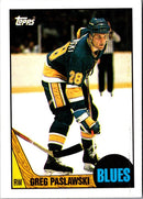 1987 O-Pee-Chee Greg Paslawski