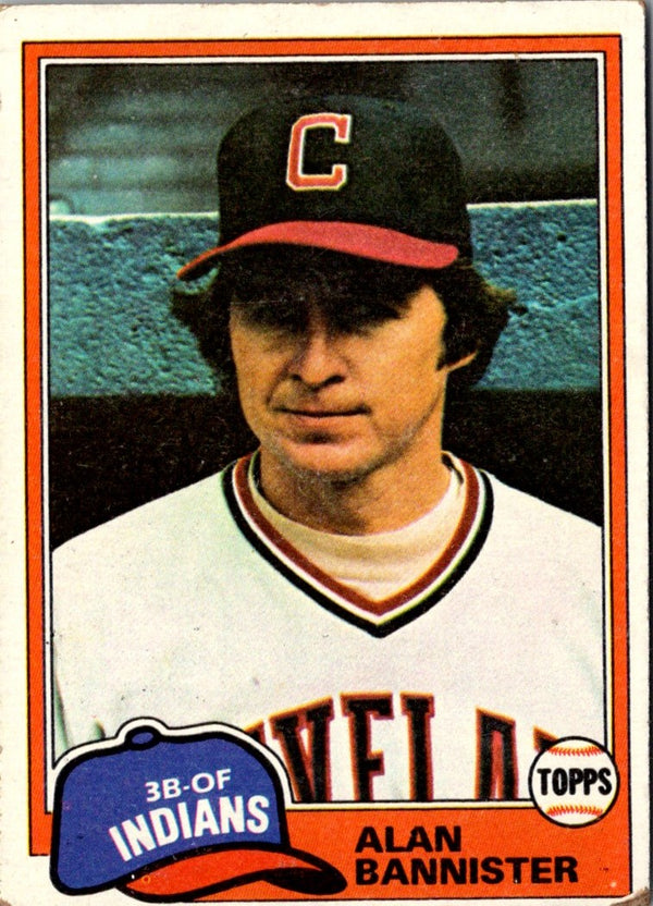 1981 Topps Alan Bannister #632