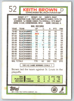 1992 Topps Keith Brown #52
