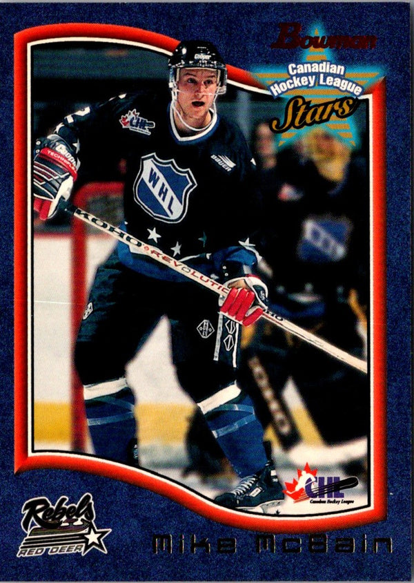 1997 Bowman CHL Mike McBain #103