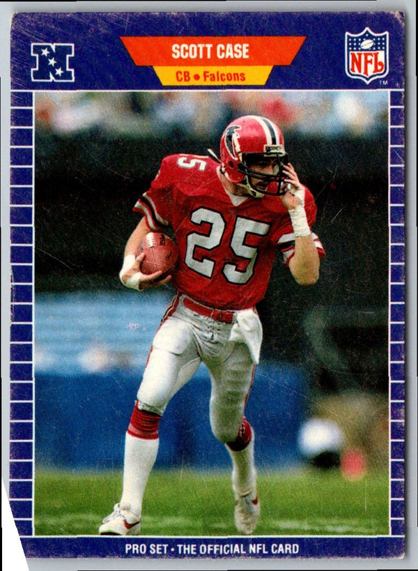 1989 Pro Set Scott Case #5 Rookie