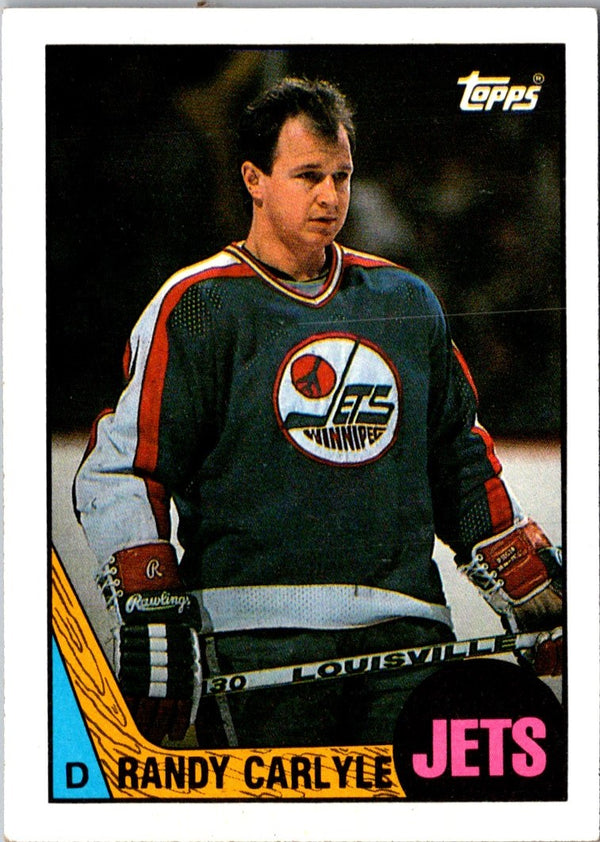 1987 Topps Randy Carlyle #9