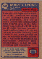 1985 Topps Marty Lyons #343