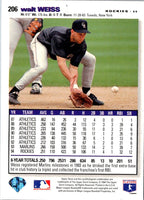 1995 Collector's Choice SE Walt Weiss #206