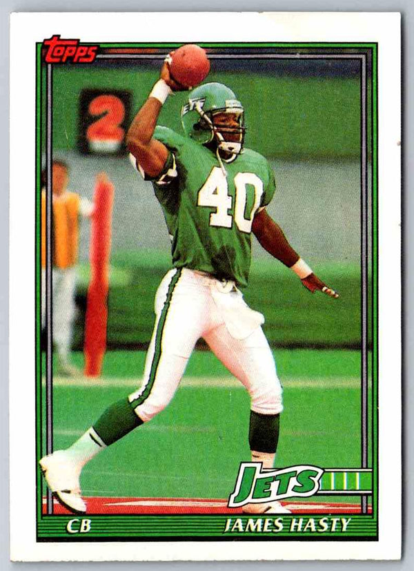 1990 Topps James Hasty #480