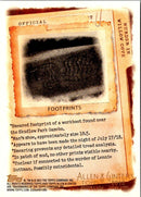 2012 Topps Allen & Ginter Murder in Willow Cove Footprints