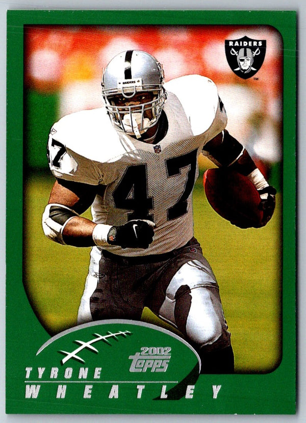 2002 Topps Tyrone Wheatley #117