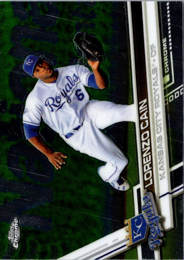 2017 Topps Chrome Lorenzo Cain #131