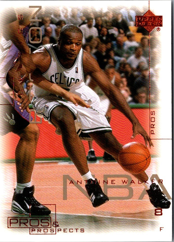 2000 Upper Deck Pros & Prospects Antoine Walker #6