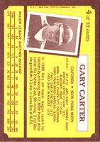 1989 Topps Kay-Bee Superstars of Baseball Gary Carter #4