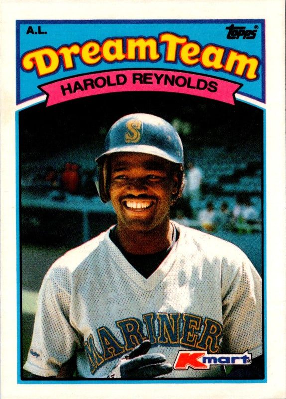 1989 Topps Kmart Dream Team Harold Reynolds #13