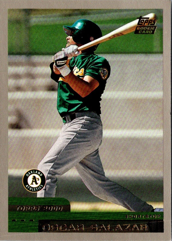 2000 Topps Chrome Traded & Rookies Oscar Salazar #T52 Rookie