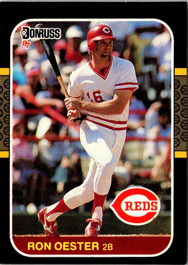 1987 Donruss Ron Oester #206