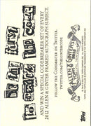 2012 Topps Allen & Ginter Murder in Willow Cove Willow Cove High School