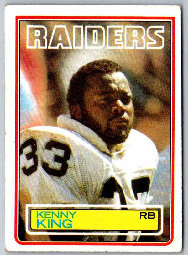 1983 Topps Kenny King #303