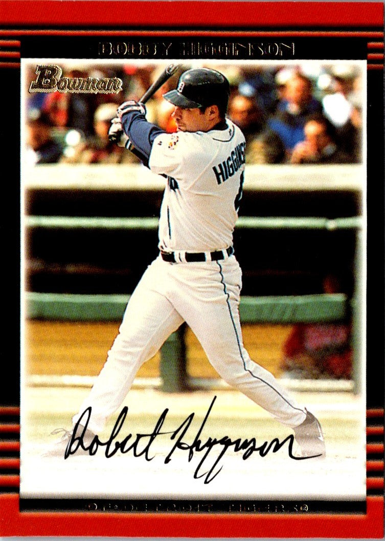 2002 Bowman Gold Bobby Higginson