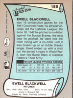 1989 Pacific Legends II Ewell Blackwell #188