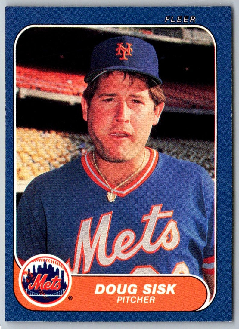 1986 Fleer Doug Sisk