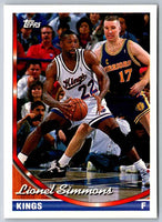1993 Topps Lionel Simmons #184