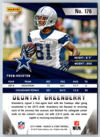 2015 Panini Rookies & Stars Longevity Deontay Greenberry #176