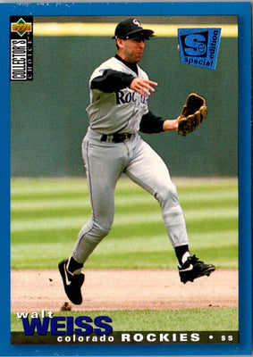 1995 Collector's Choice SE Walt Weiss #206