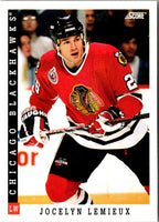1993 Score Jocelyn Lemieux #420
