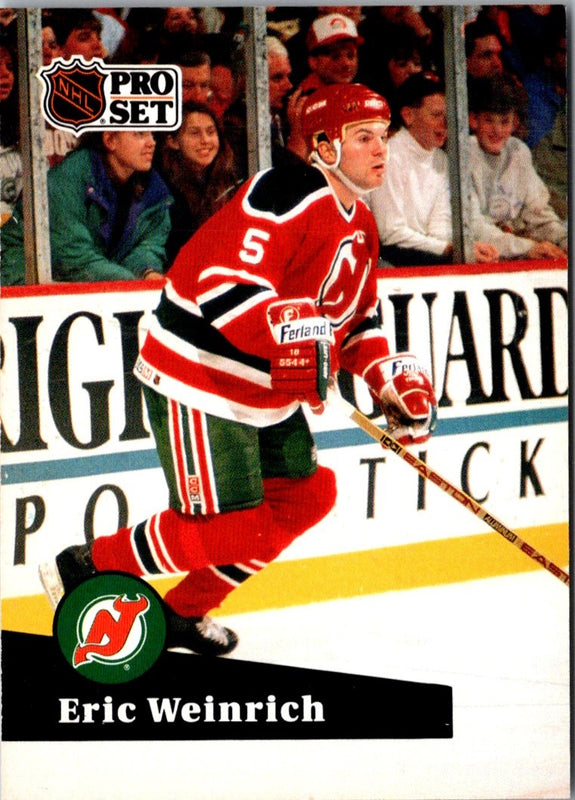 1991 Pro Set French Eric Weinrich #133