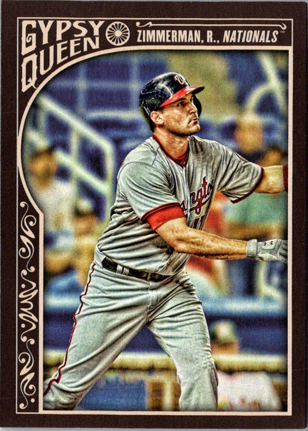 2015 Topps Gypsy Queen Ryan Zimmerman #178