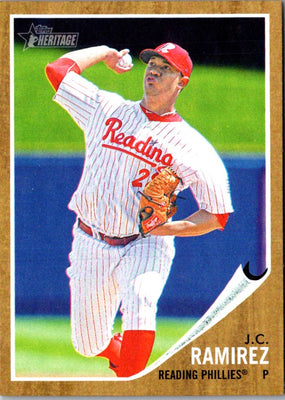 2011 Topps Heritage Minor League J.C. Ramirez #192