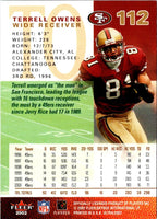 2001 Fleer Tradition Terrell Owens #112