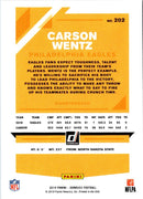 2019 Donruss Carson Wentz
