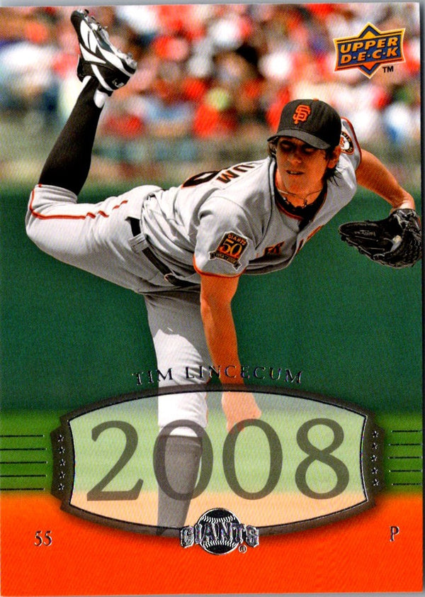 2008 Upper Deck Timeline Tim Lincecum #291