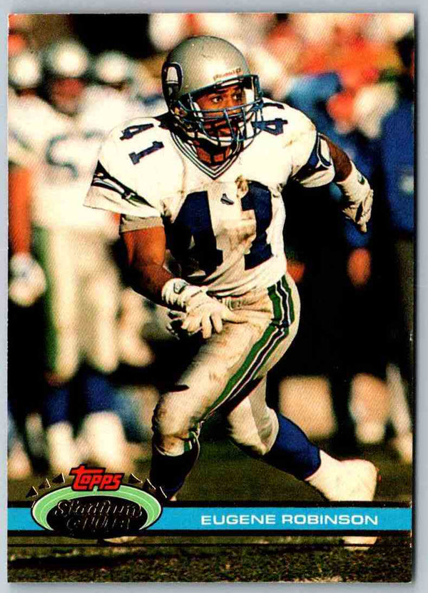 1991 Topps Stadium Club Football Eugene Robinson #489