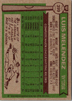1976 Topps Luis Melendez #399