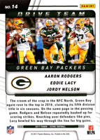 2017 Score Drive Team Jordy Nelson/Aaron Rodgers/Eddie Lacy #14