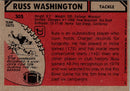 1980 Topps Russ Washington