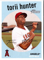 2008 Topps Heritage Torii Hunter #81