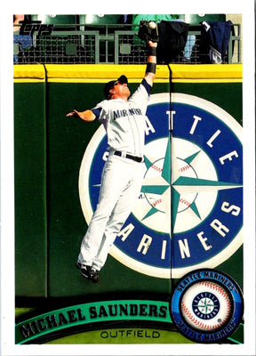 2011 Topps Michael Saunders #252