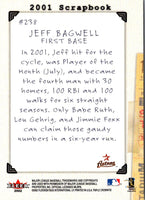 2002 Fleer Triple Crown Jeff Bagwell #238