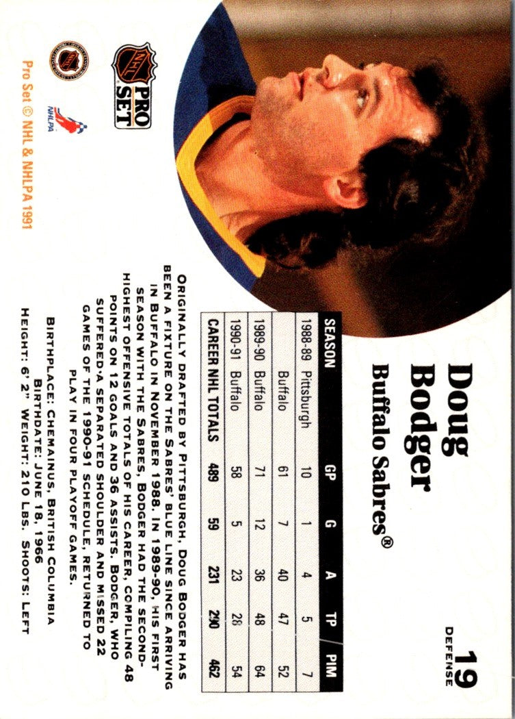 1991 Pro Set Doug Bodger