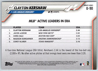 2020 Topps Update Clayton Kershaw #U-90