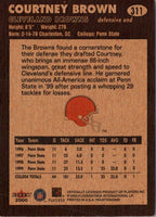 2000 Fleer Tradition Courtney Brown #311 Rookie