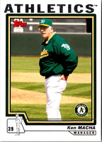 2004 Topps Ken Macha #287