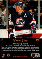 1991 Pro Set Platinum Thomas Steen #138
