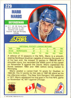 1990 Score Mario Marois #229