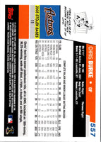 2006 Topps Chris Burke #557