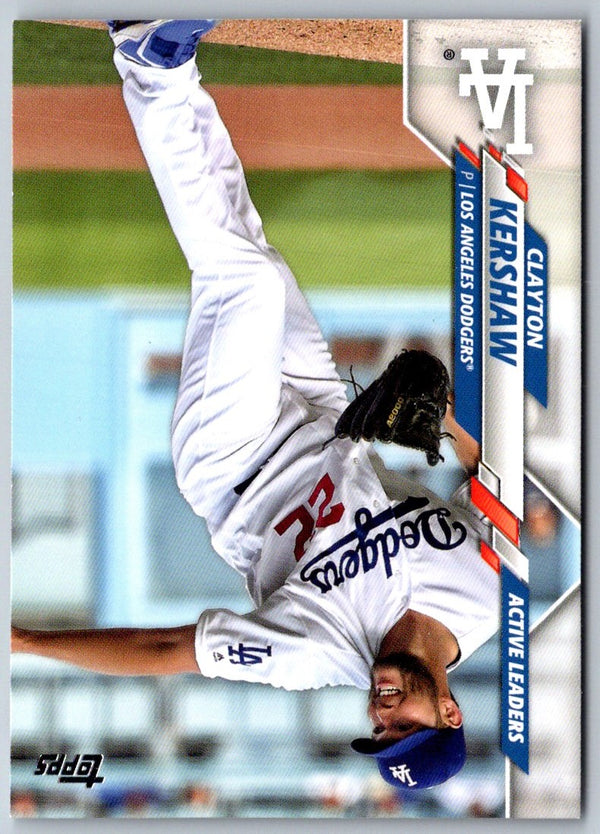 2020 Topps Update Clayton Kershaw #U-90